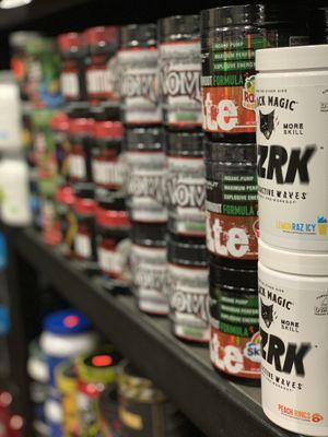 We pride ourselves on having the best selection of top shelf preworkouts in the state of Utah.