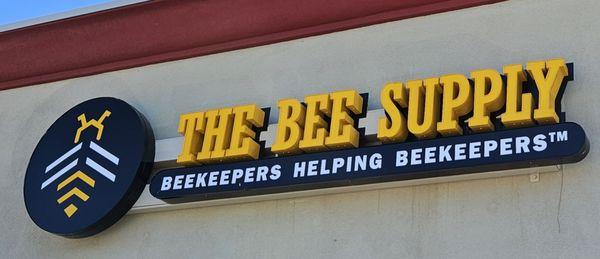 Bee sign.