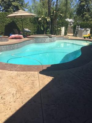 Finally a CLEAN pool!