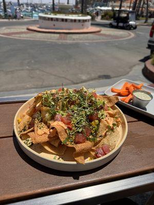 Ahi Poke Nachos