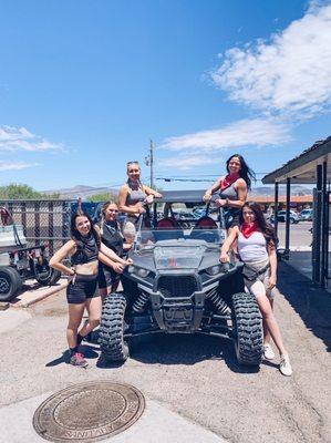 Four person UTV