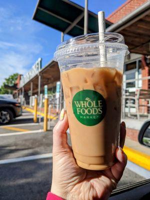 Large iced vanilla oat latte - lifewithhanny