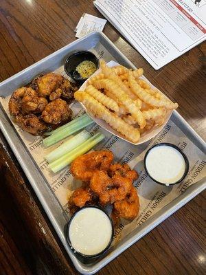 Cauliflower wings