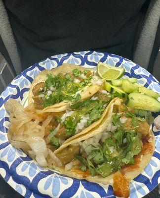 Quesatacos de Chicharrón