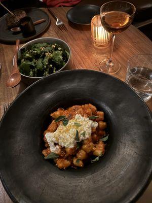 gnocchi and broccoli