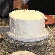 My own wedding cake.