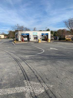 Entry side of Car Wash