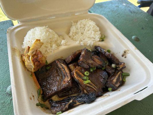 Kalbi Korean beef short ribs