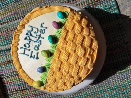 Easter Ice Cream Cake