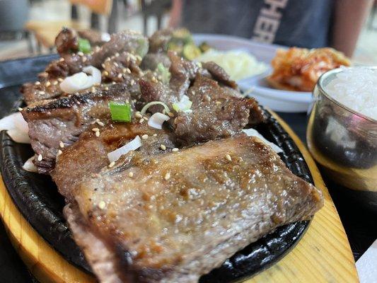 Beef Rib with Rice