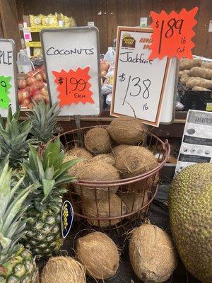 Coconuts?! Yes.