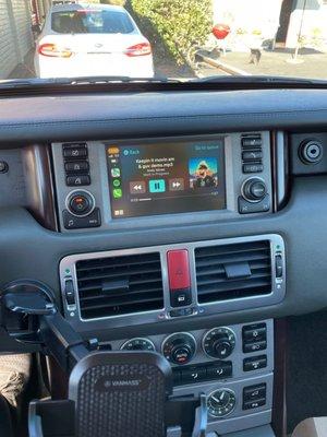 Apple CarPlay in my 2006 Range