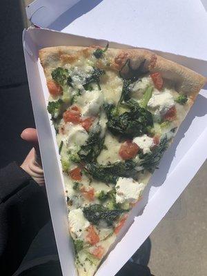 Vegetarian pizza