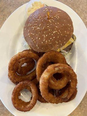 Great onion rings.