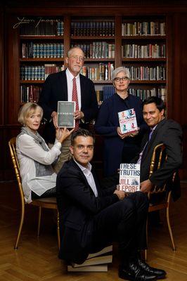 PR Photography - Cundhill History Prize jurors present finalist books.
© Yuan Images