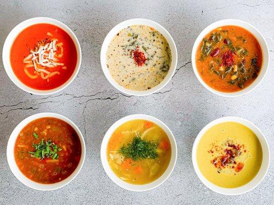 Daily homemade soups