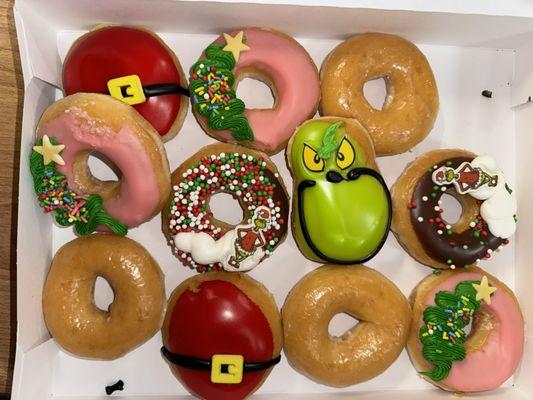 Grinchmas donuts 12/24