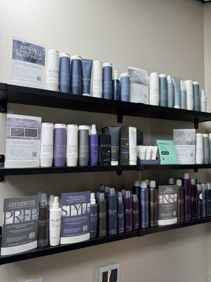 Luxury Haircare from Eufora available in salon.