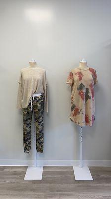 Camo and tye dye lounge wear!