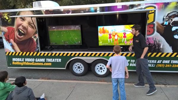 More games to play on the outside of trailer!