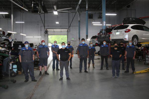 Glenwood Subaru ASE Certified Technicians