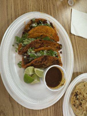 Birria tacos