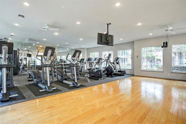 Fitness Center open 24/7 for Residents