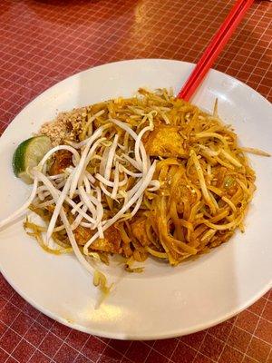 Pad Thai with tofu