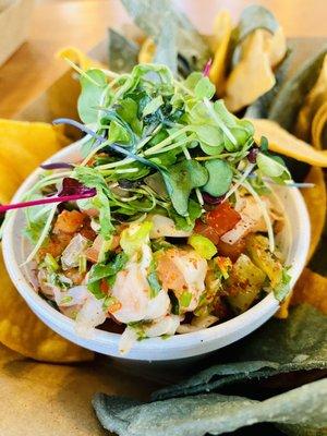 Shrimp ceviche