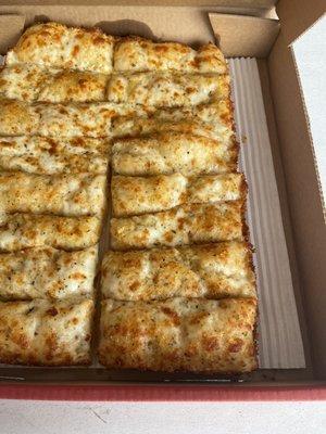 Cheesy Breadsticks.