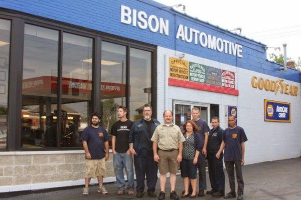 Welcome to Bison Automotive, a 3rd generation auto repair shop!