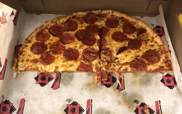 Pepperoni pizza