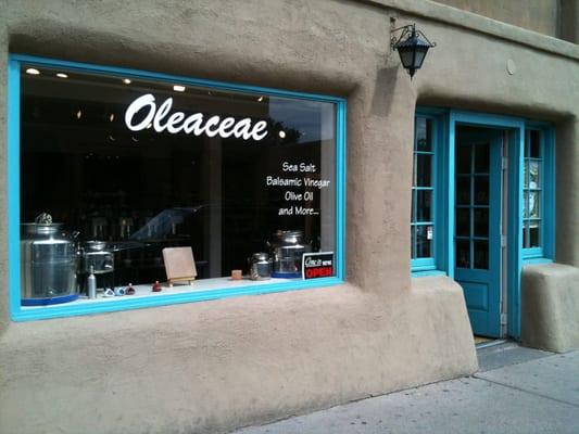 Store front faces Old Santa Fe Trail