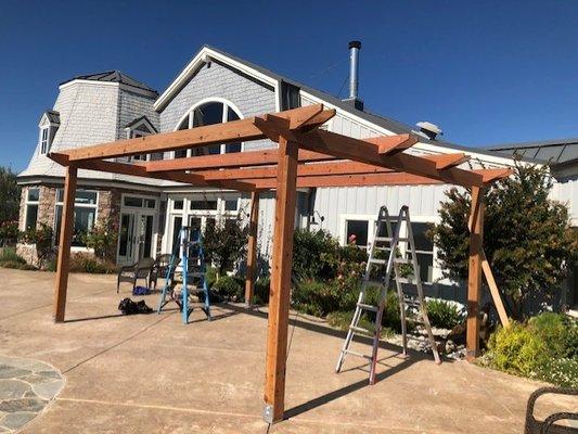 Custom patio cover