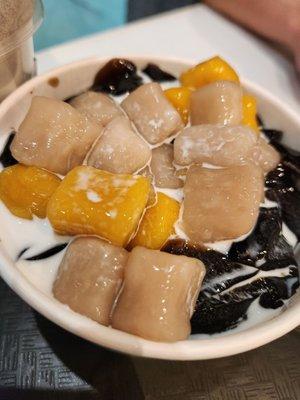 Ice grass jelly signature