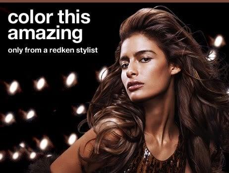 Redken Color Line.