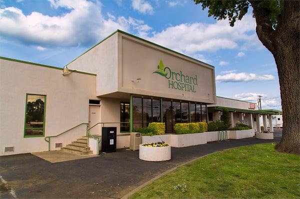 Formerly Biggs Gridley Hospital, it is now called Orchard Hospital