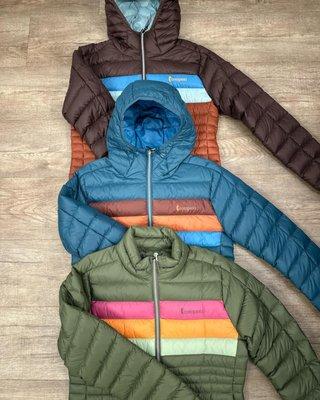 Cotopaxi Fuego jackets