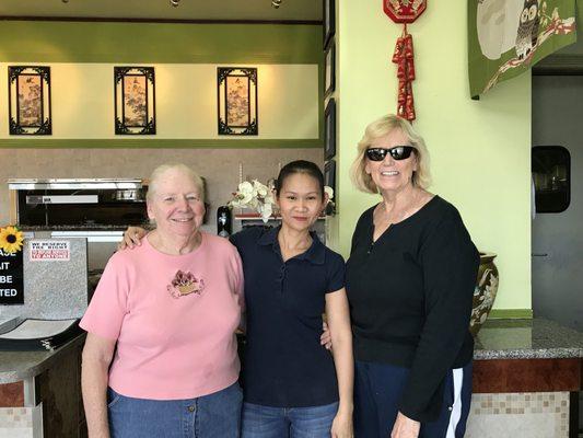 Sisters and Friend Delightful staff, excellent food, reasonable price.