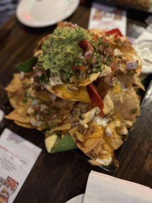 Grande Nachos with chicken