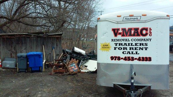 Trailer rental removal.