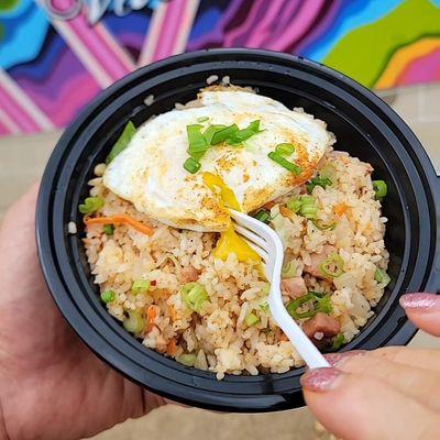 Kimchi Fried Rice with Spam and Egg *Special on select days