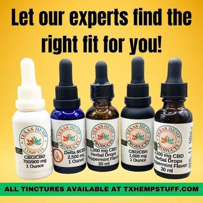 Our unique CBD oil formulas can help with sleep, anxiety and even pain relief.