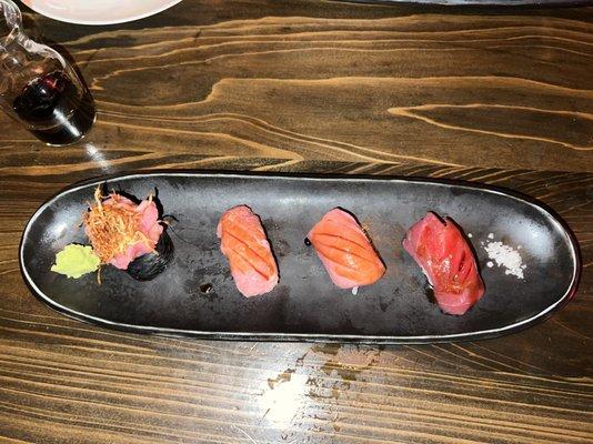 Bluefin sampler bites (a special of the day)