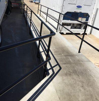 Commercial handrails.