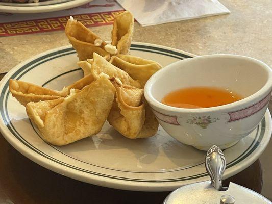 Crab Rangoon.