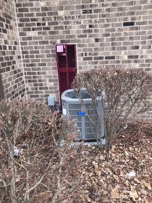 NEW AC Installed, converted from existing through the wall condo type unit