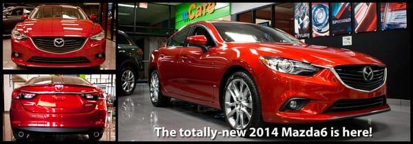 The all-new 2014 Mazda6 is here, and it's a stunner!