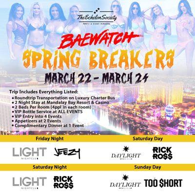 Our Annual Spring Breakers Las Vegas Trip!