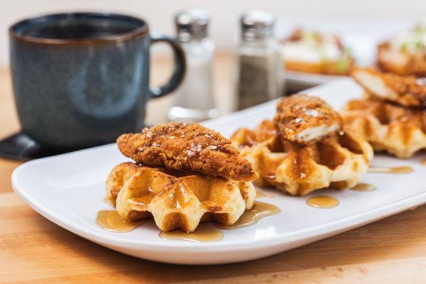 Mini Chicken & Waffles